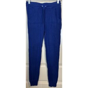 Rue 21 Pants Womens S Blue Ankle Joggers Drawstring Waist Pockets lightweight‎